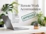 draft a professional remote work request for medical or hardship needs
