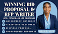 write winning bid proposal rfp response tender document and grant proposal