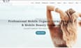 wix spray tanning website spray tan salon website spray tan training website