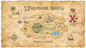 design custom treasure map, pirate map, fantasy map and illustrated map