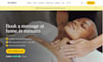 design wix massage therapy website massage clinic wellness website