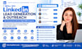 do linkedin lead generation outreach marketing b2b sales leads sdr