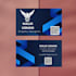 design a modern luxury business card with free mockup