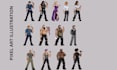 do pixel art animation nsfw pixel art 2d pixel sprite sheet nsfw game animation