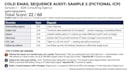 cold email audit b2b sales sequence 24 hour turnaround