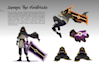 create character design and digital illustration