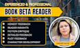 beta read your contemporary romance, romantasy, dark romance, dark fantasy novel