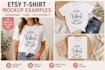create etsy product listings with high converting mockups