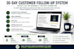 set up a customer follow up system for your business