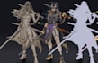 deliver 3d aaa character,3d animation retargeting,marmost baking, vfx,3d rigging