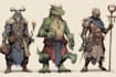 dnd character art and dnd character art