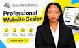 design or redesign squarespace website, build squarespace website development