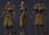 sculpt 3d dnd character for game, 3d zombie, monster, vampire,blender rig,uv map