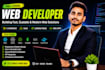 do software development ,full stack development with backend