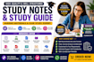 create study notes, nursing notes, medical summaries and case studies