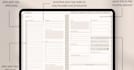 design editable digital 2026 adhd planner hyperlink planner self care ebook