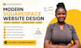 modern squarespace website redesign squarespace landingpage squarespace form