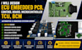 design ecu embedded pcb, control board, microcontroller tcu, bcm