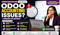 fix odoo accounting posting errors invoice financial report broke system setup