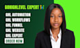 be your go high level expert with website, funnel automations and workflows