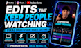 create viral tiktok and reels with captions, hooks and thumbnails