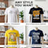 create custom t shirt design or thumbnail fast