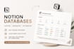 create custom notion database and project management system