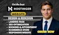 hostinger website design, hostinger website redesign, hostinger website design