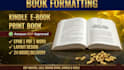 do christian book formatting, paperback formatting, kdp book formatting poetry