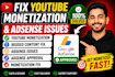 resolve youtube monetization, reused content and adsense problems professionally