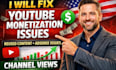fix youtube monetization issues, reused content, adsense approval, SEO optimize