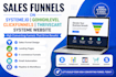 sales funnels on systemeio gohighlevel clickfunnels thrivecart systeme website