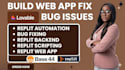 develop base44 web app