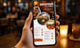 design restaurant menu, food flyer, canva template editable modern menu