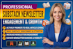 promote your substack newsletter with organic marketing substack page subscriber