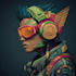 a sci fi character illustration or sci fi character