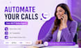 ai voice agent, ai receptionist using vapi, retell ai with n8n