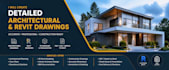 create detailed architectural and revit drawing