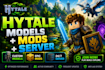 create custom hytale models mods plugins and server setup