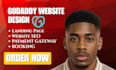 design godaddy website, godaddy website design, redesign godaddy website