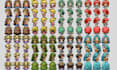 create rpg maker mv, mz, vx ace sprites, battle sprites and custom character