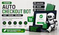 build custom auto checkout bot, shopping bot, and auto purchase automation