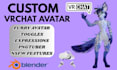 customize and upload your booth vrchat avatar for PC or quest