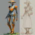 make a design mechs robots concepts art