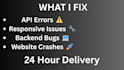 fix bugs in your react, node js ,wordpress or shopify website