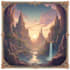 create an epic fantasy book cover