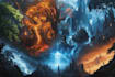 paint your dark fantasy creature