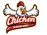 design a modern chicken and poultry logo