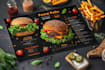 do food menu design, restaurant menu design, food flyer