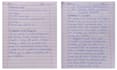 write neat handwritten notes and assignments